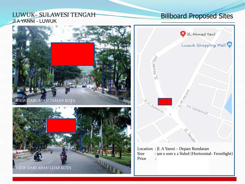 Luwuk - Sulawesi Tengah - Media Advertising Manado